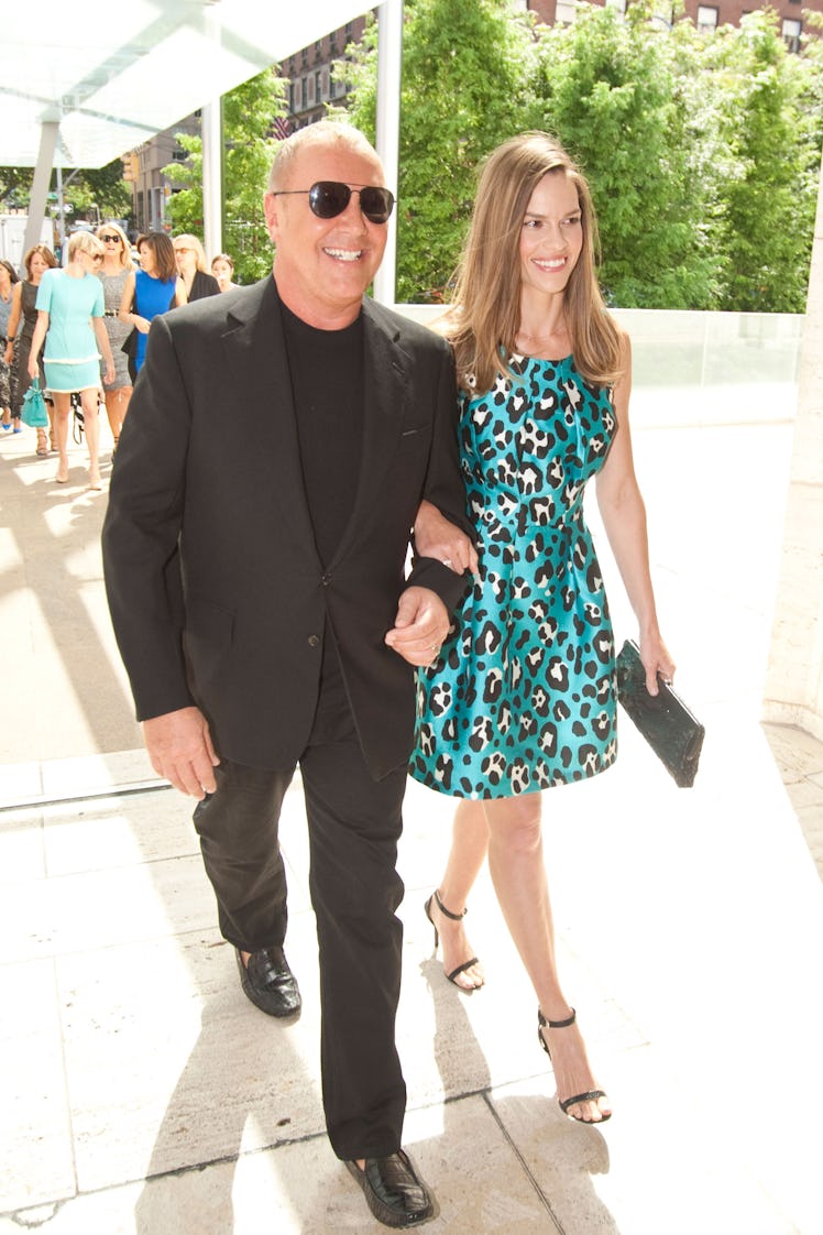 Michael Kors and Hilary Swank