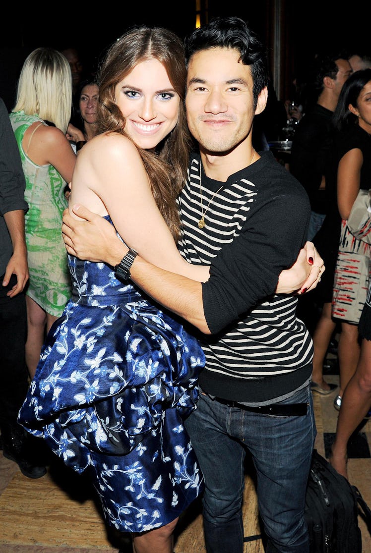 Allison Williams and Joseph Altuzarra