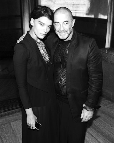 Crystal Renn and Etienne Russo