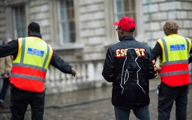 London Fashion Week Spring 2014 Street Style, Day 1