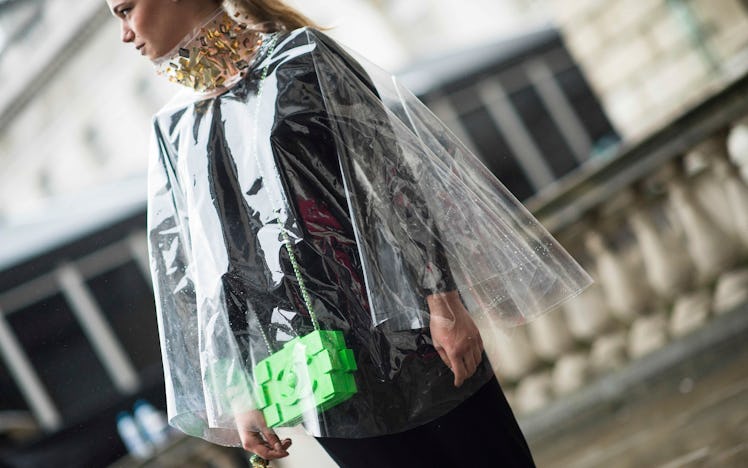 London Fashion Week Spring 2014 Street Style, Day 1