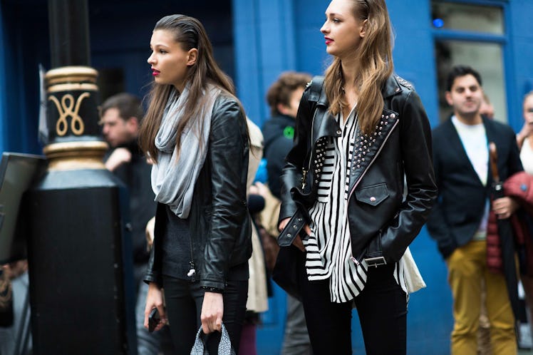 London Fashion Week Spring 2014 Street Style, Day 2