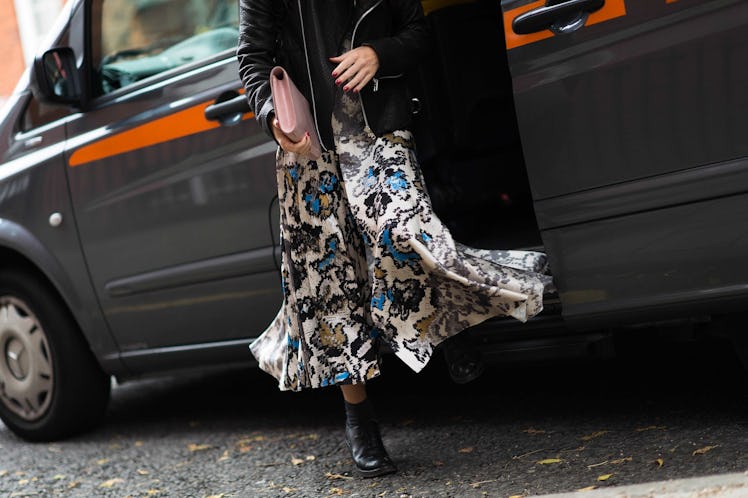 London Fashion Week Spring 2014 Street Style, Day 2