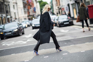 London Fashion Week Spring 2014 Street Style, Day 3