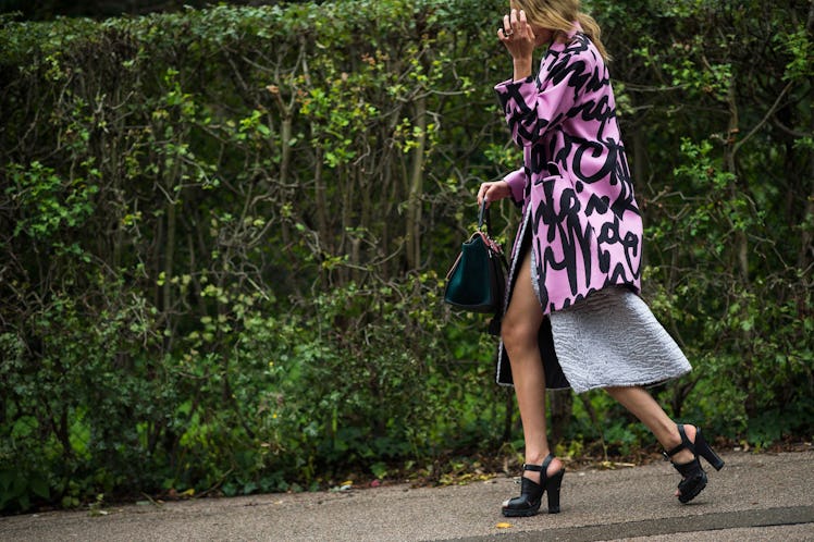 London Fashion Week Spring 2014 Street Style, Day 3