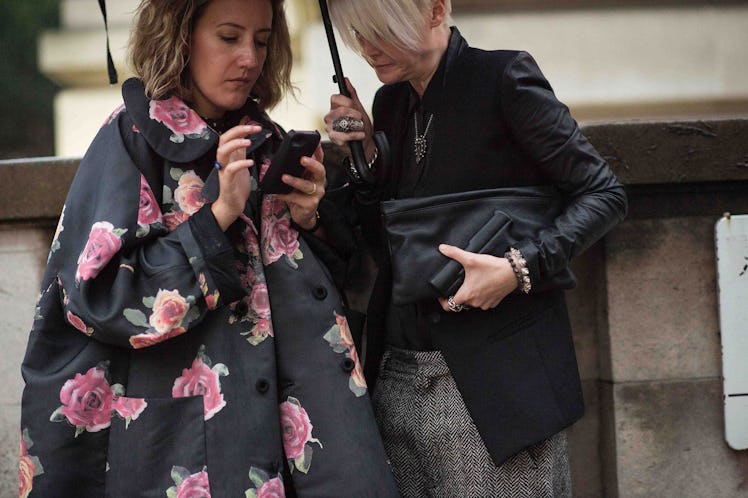 London Fashion Week Spring 2014 Street Style, Day 3