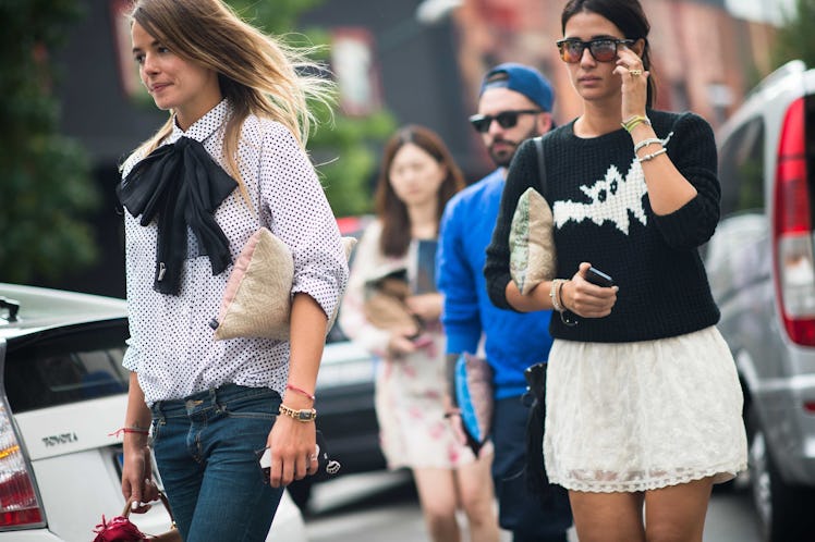 Milan Fashion Week Spring 2014 Street Style, Day 3