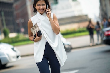 Milan Fashion Week Spring 2014 Street Style, Day 4