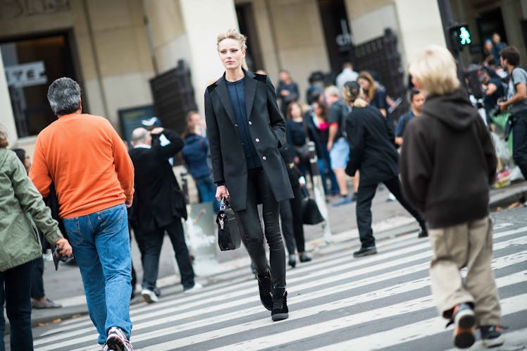 Paris Fashion Week Spring 2014 Street Style, Day 4