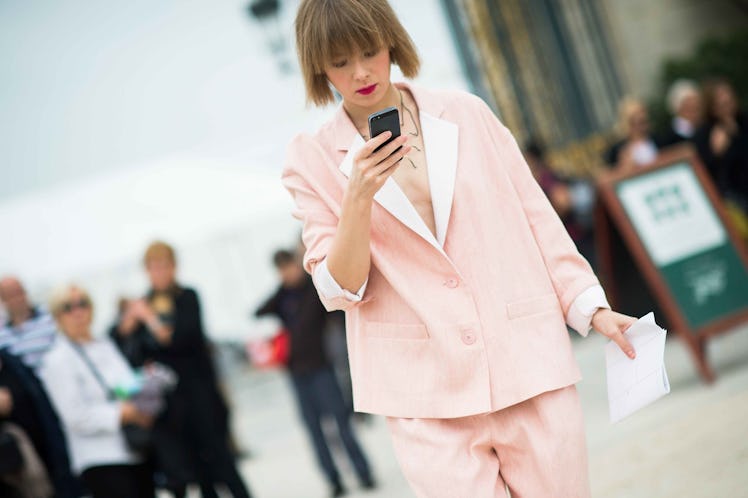 Paris Fashion Week Spring 2014 Street Style, Day 4