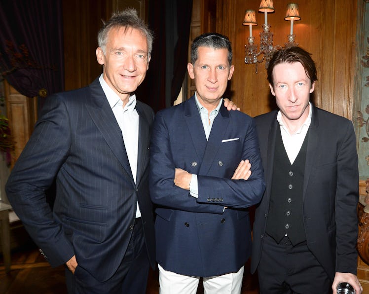 Geoffroy de la Bourdonnaye, Stefano Tonchi, Craig McDean. Photo by BFAnyc.com.