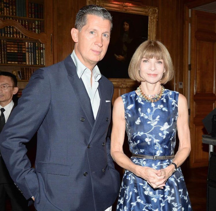 Stefano Tonchi and Anna Wintour. Photo by BFAnyc.com.