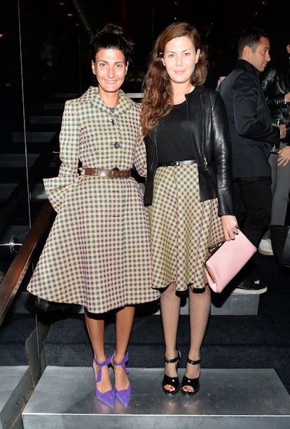 Giovanna Battaglia and Sara Battaglia. Photo by BFAnyc.com.