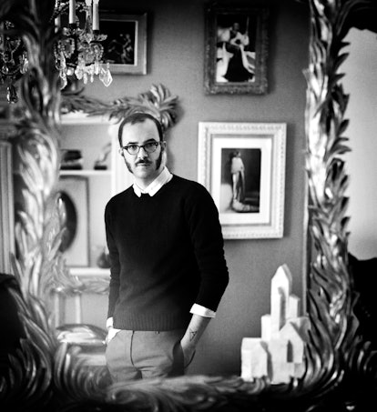 Marco Zanini in the Schiaparelli headquarters in Paris.