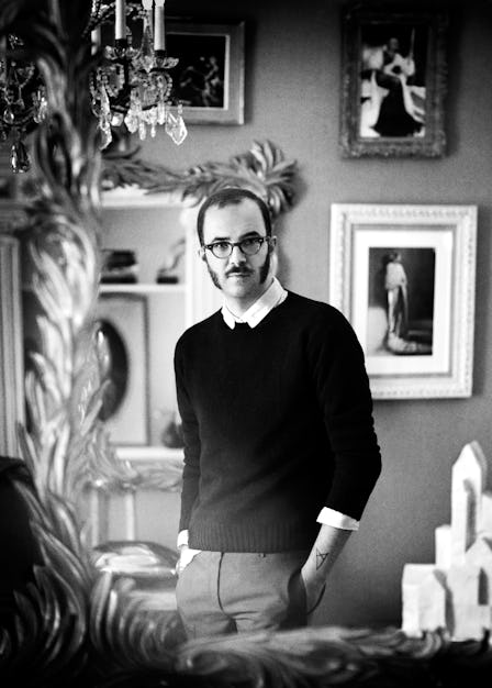 Marco Zanini in the Schiaparelli headquarters in Paris.