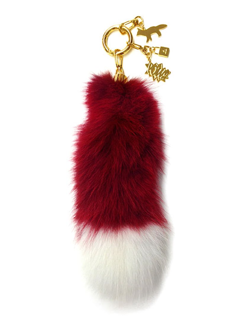 Real Fur Key Chain by AMBUSH Design x Maison Kitsuné