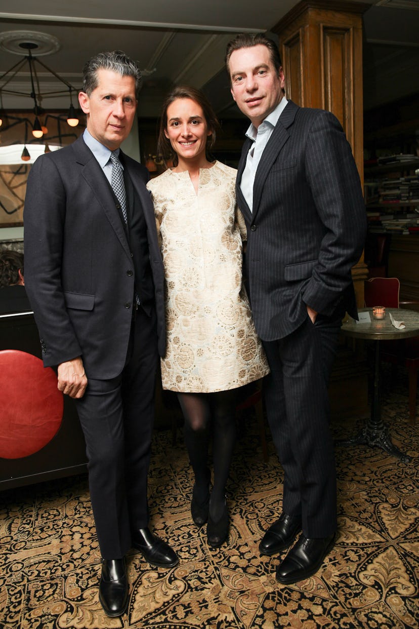 Stefano Tonchi, Ambra Medda, and David Maupin. Photo by BFAnyc.com.