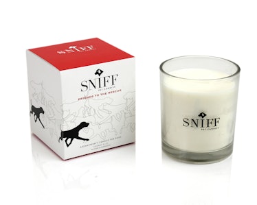 Sniff Pet Products Pet Candle, $24, sniffpetproducts.com.
