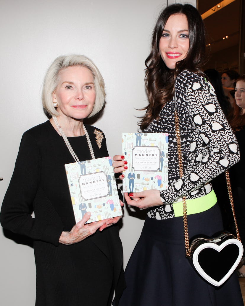 Dorothea Johnson and Liv Tyler. Photo by BFAnyc.com.