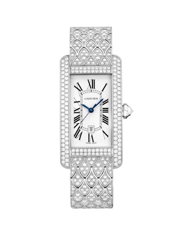 Cartier gold and diamond watch, $130,000, cartier.us.