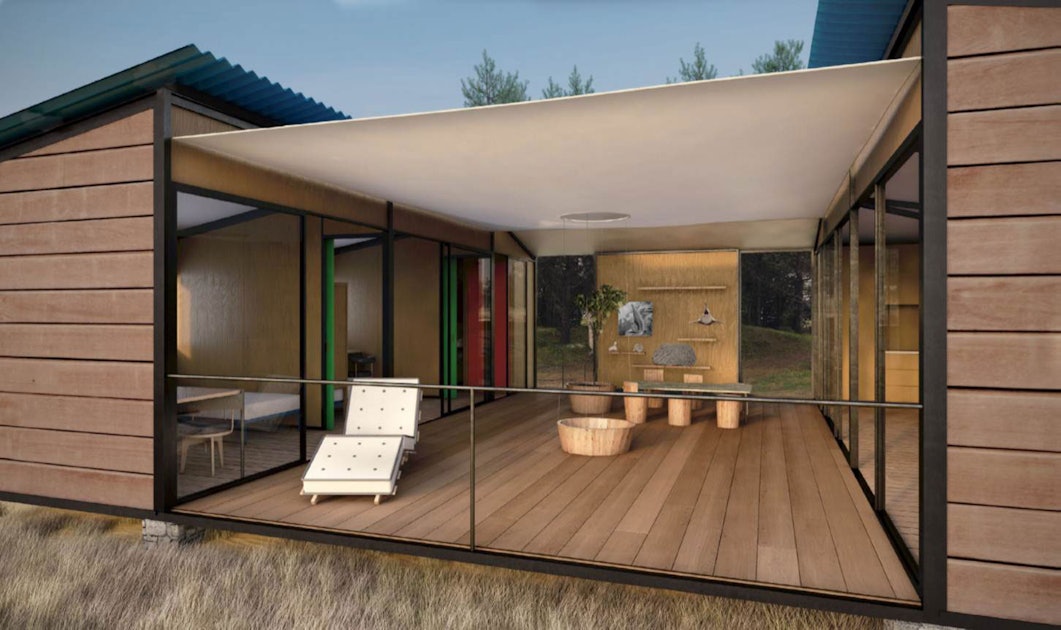 Louis Vuitton builds Charlotte Perriand beach house at Design Miami