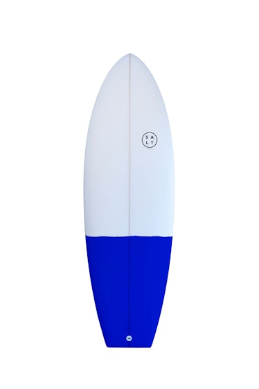 Salt Surf surfboard, $615, saltsurf.com.