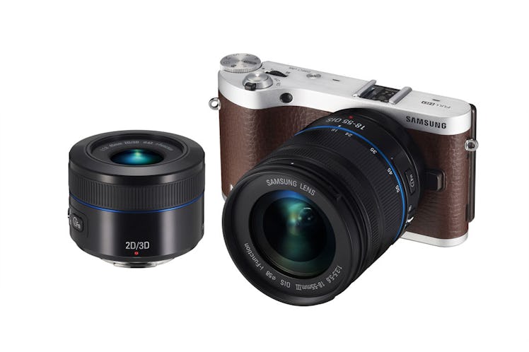 Samsung Electronics NX300 camera, starting at $750, samsung.com.