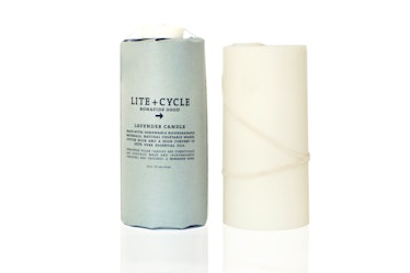 Lite + Cycle Lavender Candle, $36/68, [liteandcycle.com](http://www.liteandcycle.com).