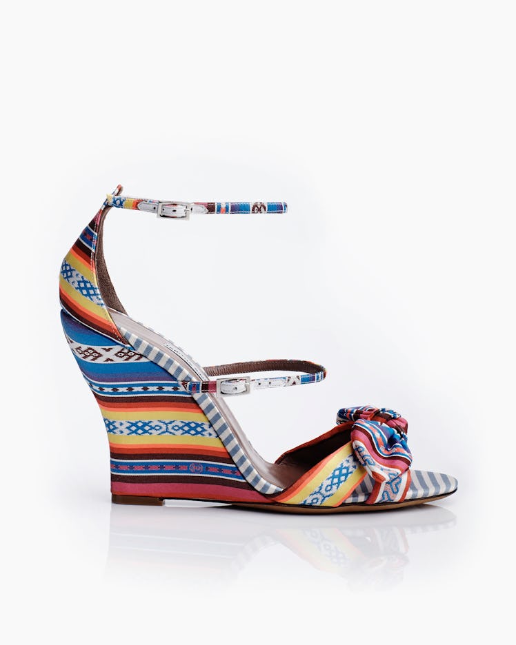 Tabitha Simmons sandals, $875, tabithasimmons.com.