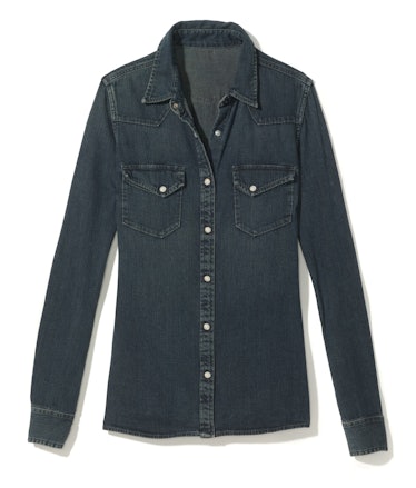 AG Adriano Goldschmied shirt, $198, [agjeans.com](http://www.agjeans.com).