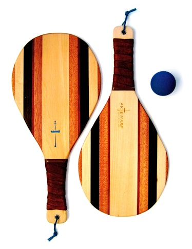 Artemare beach racket set, $196, bespokeglobal.com.