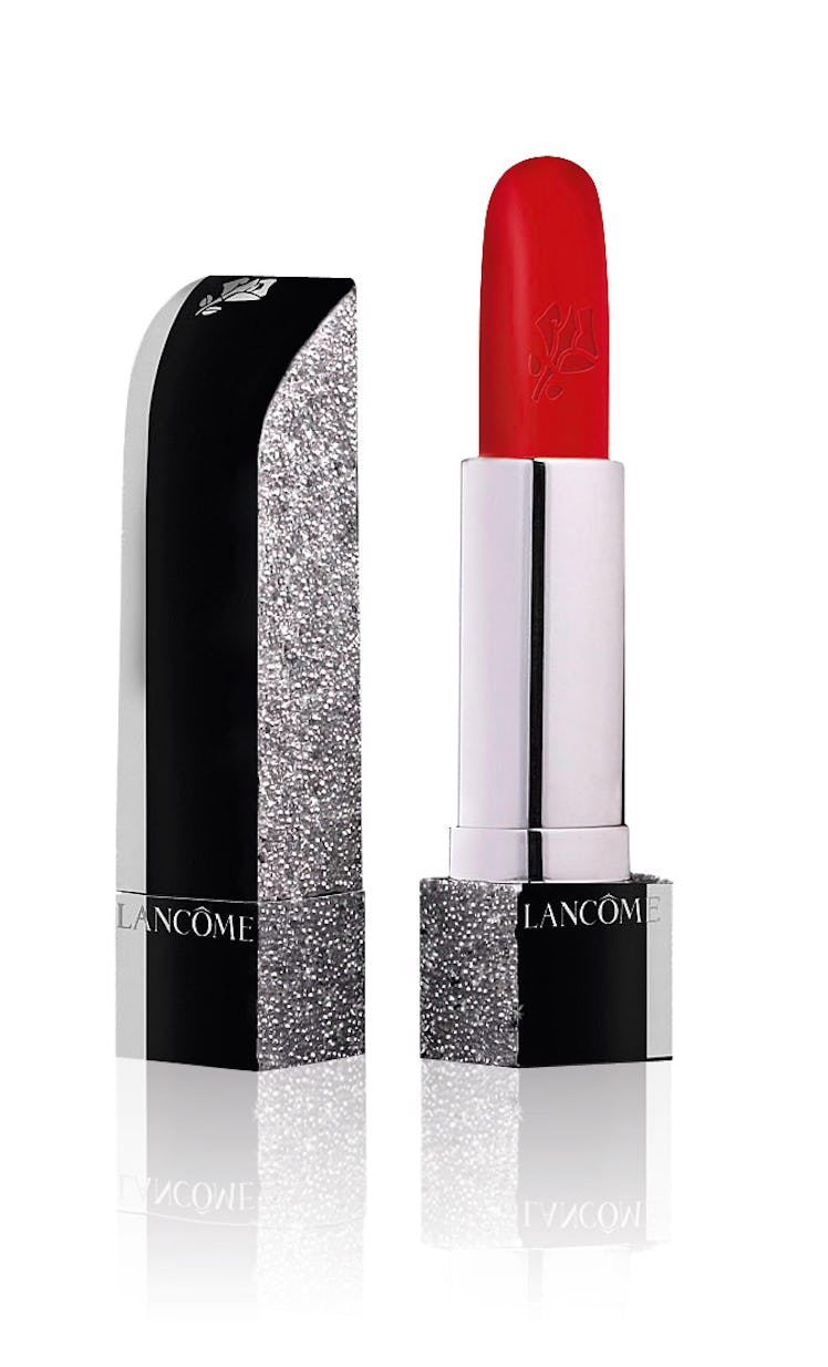 Lancome Rouge Etincelle lipstick, $74, [lancome.com](http://www.lancome-usa.com).