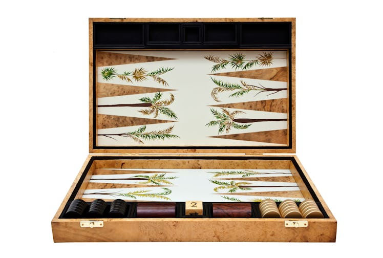 Alexandra Llewellyn Design backgammon board, $3,272, [bespokeglobal.com](http://www.bespokeglobal.co...