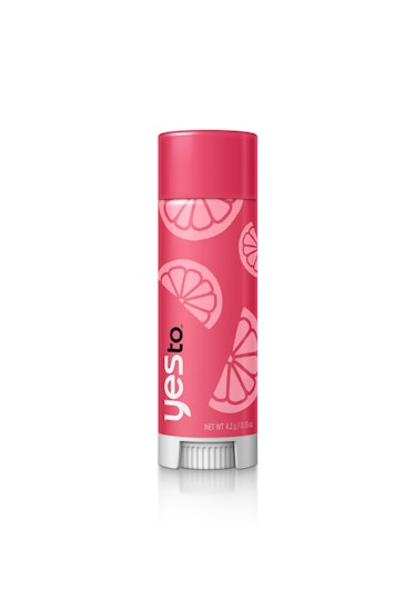 Yes To Naturally Smooth lip balm in Grapefruit, $3, [target.com](http://rstyle.me/n/dzawm3w3n).