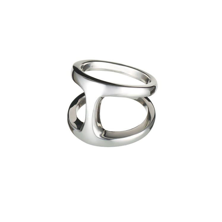 __For the tough girl:__ HOORSENBUHS sterling silver Dame Phantom ring, [barneys.com](http://www.barn...