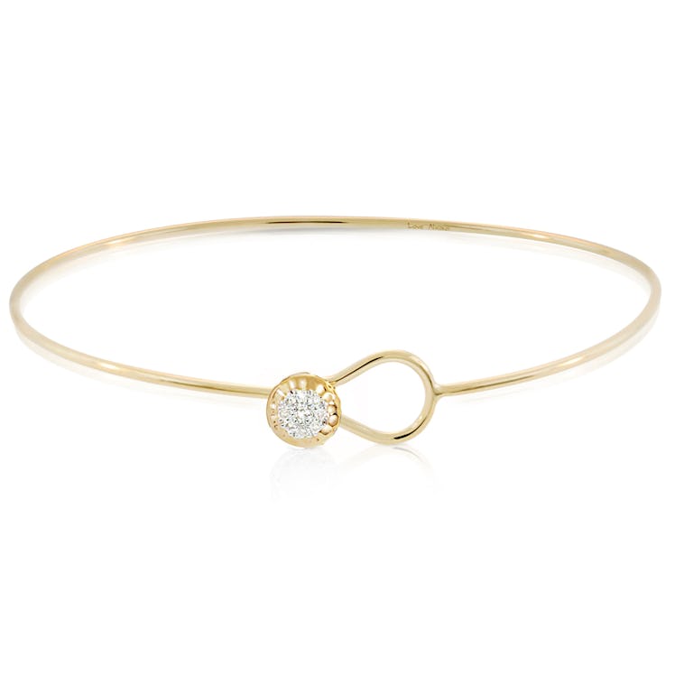__For the romantic:__ Phillips House YG Diamond Wire Love Always Bracelet, $950, saksfifthavenue.com...