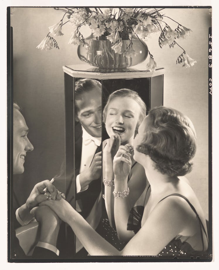 Edward Steichen, *Ad for Coty Lipstick*, (c. 1930). Whitney Museum of American Art, New York; © Perm...