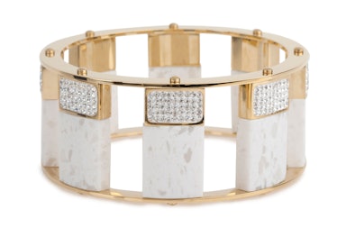 Lele Sadoughi bangle, $280, [lelesadoughi.com](http://www.lelesadoughi.com).