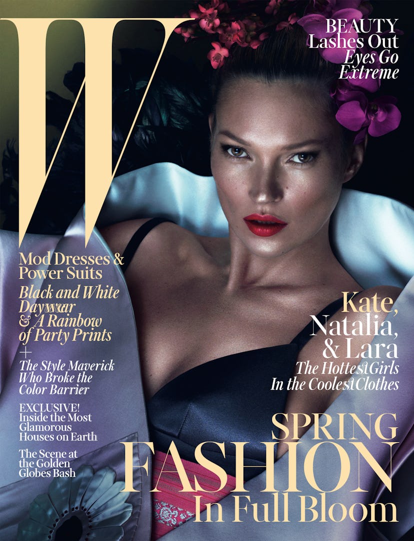 Kate Moss W Magazine March 2013