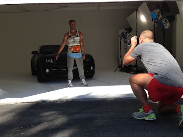 Michael B. Jordan and Juergen Teller.