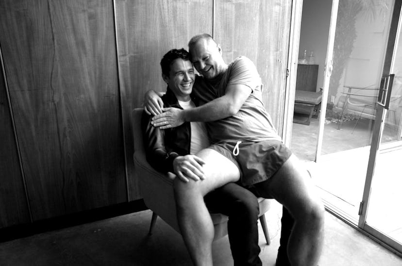James Franco and Juergen Teller.