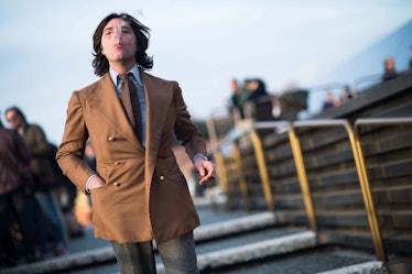 Pitti Uomo Fall 2014 Street Style Day 1.