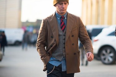 Pitti Uomo Fall 2014 Street Style Day 1.