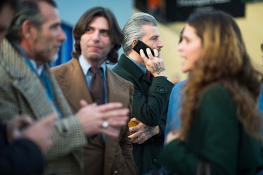 Pitti Uomo Fall 2014 Street Style Day 1.