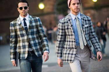 Pitti Uomo Fall 2014 Street Style Day 1.