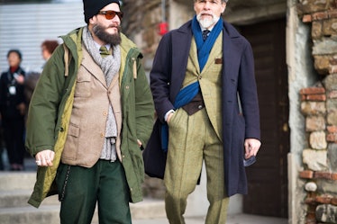 Pitti Uomo Fall 2014 Street Style Day 2.