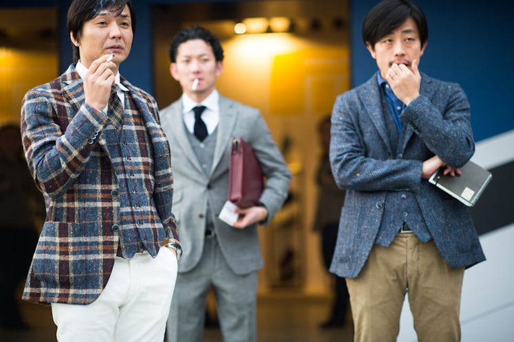 Pitti Uomo Fall 2014 Street Style Day 2.