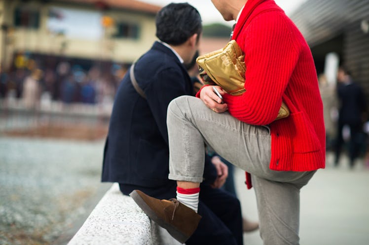 Pitti Uomo Fall 2014 Street Style Day 3.