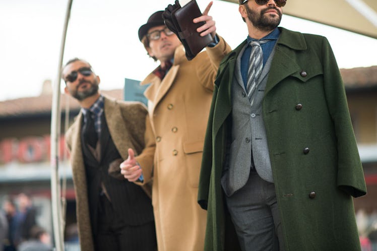 Pitti Uomo Fall 2014 Street Style Day 3.