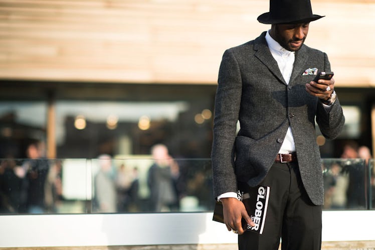 Pitti Uomo Fall 2014 Street Style Day 3.